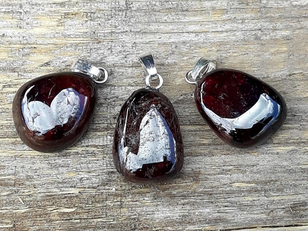 Edelsteen Granaat hanger